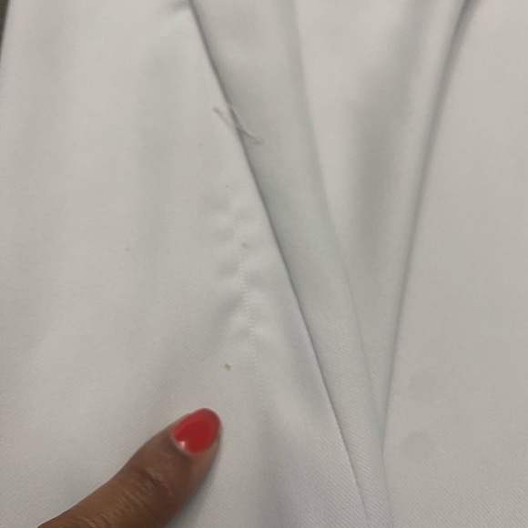 Calvin Klein Gathered V-Neck Sleeveless Top grey size L - Picture 4 of 8